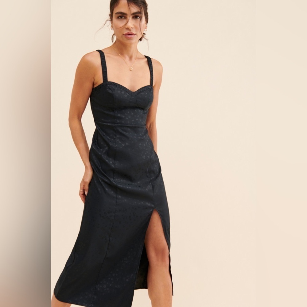 NWT Saltwater Luxe Hidden Floral Midi Dress Sz S